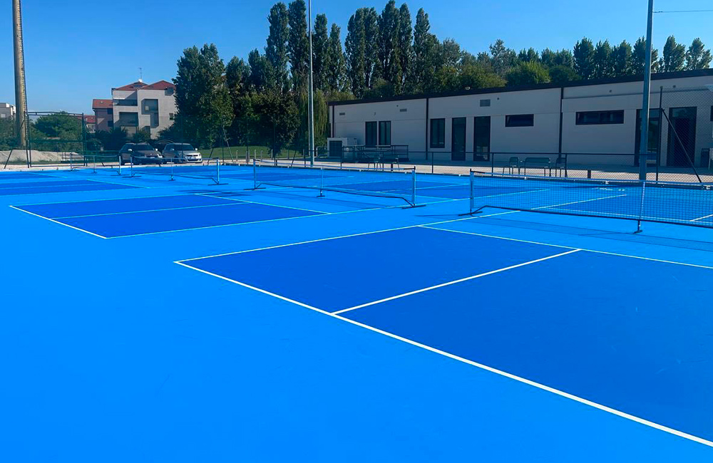 Scopri i nuovi campi da pickleball dell'Adriano Panatta Racquet Club