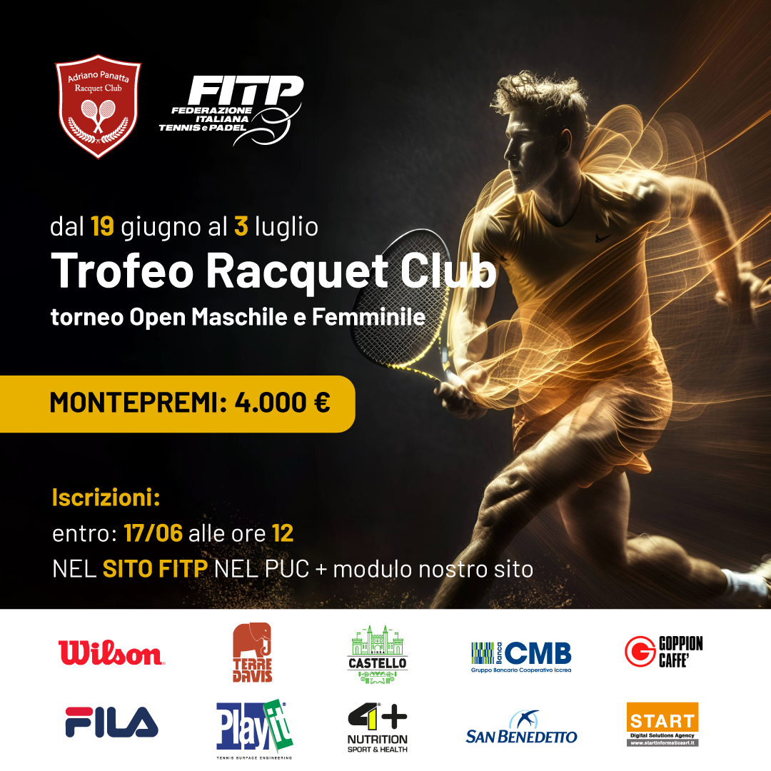 torneo tennis open maschile femminile treviso