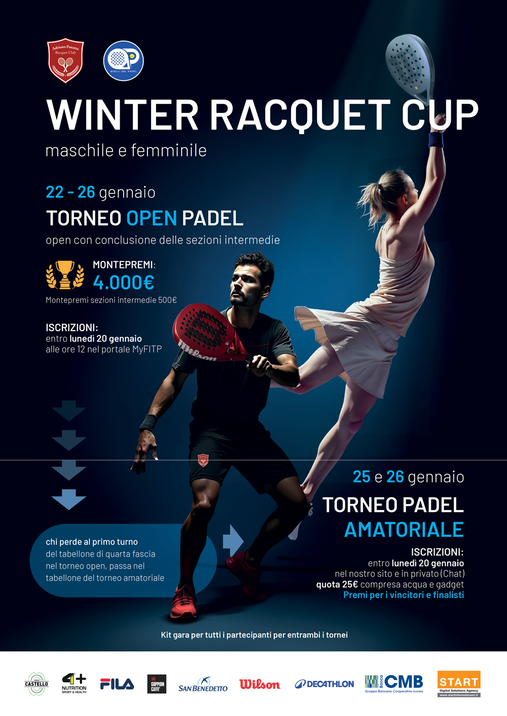 torneo di padel a treviso