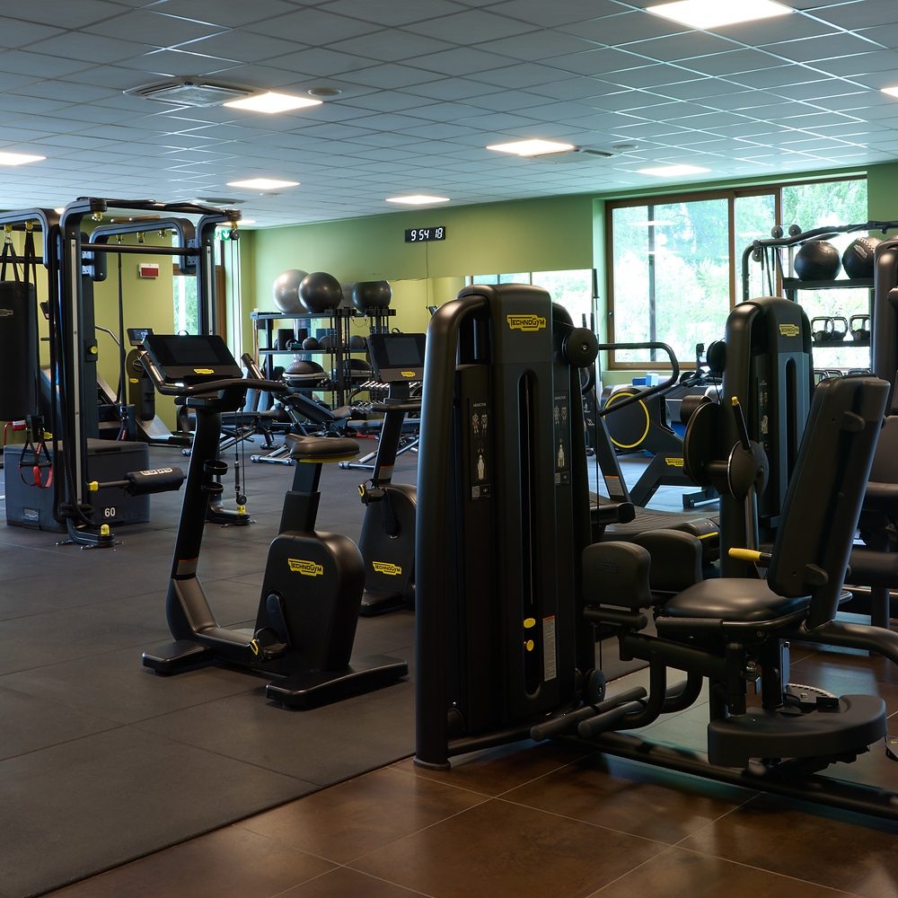 Panoramica della sala pesi della palestra a Treviso