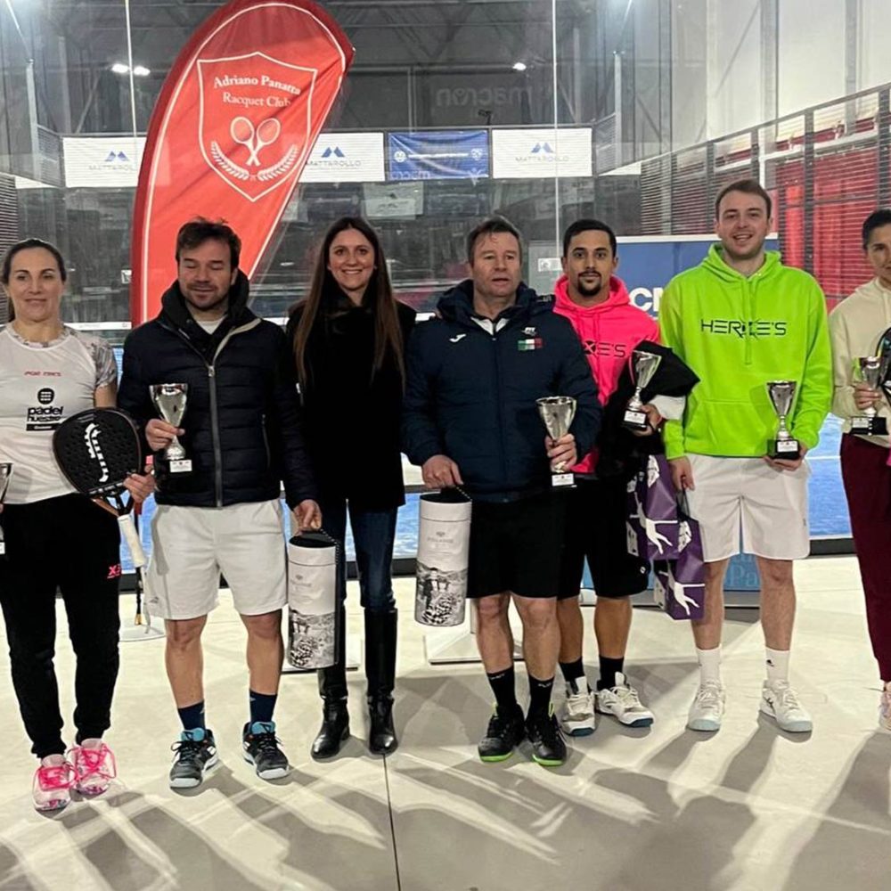 finalisti torneo open padel treviso