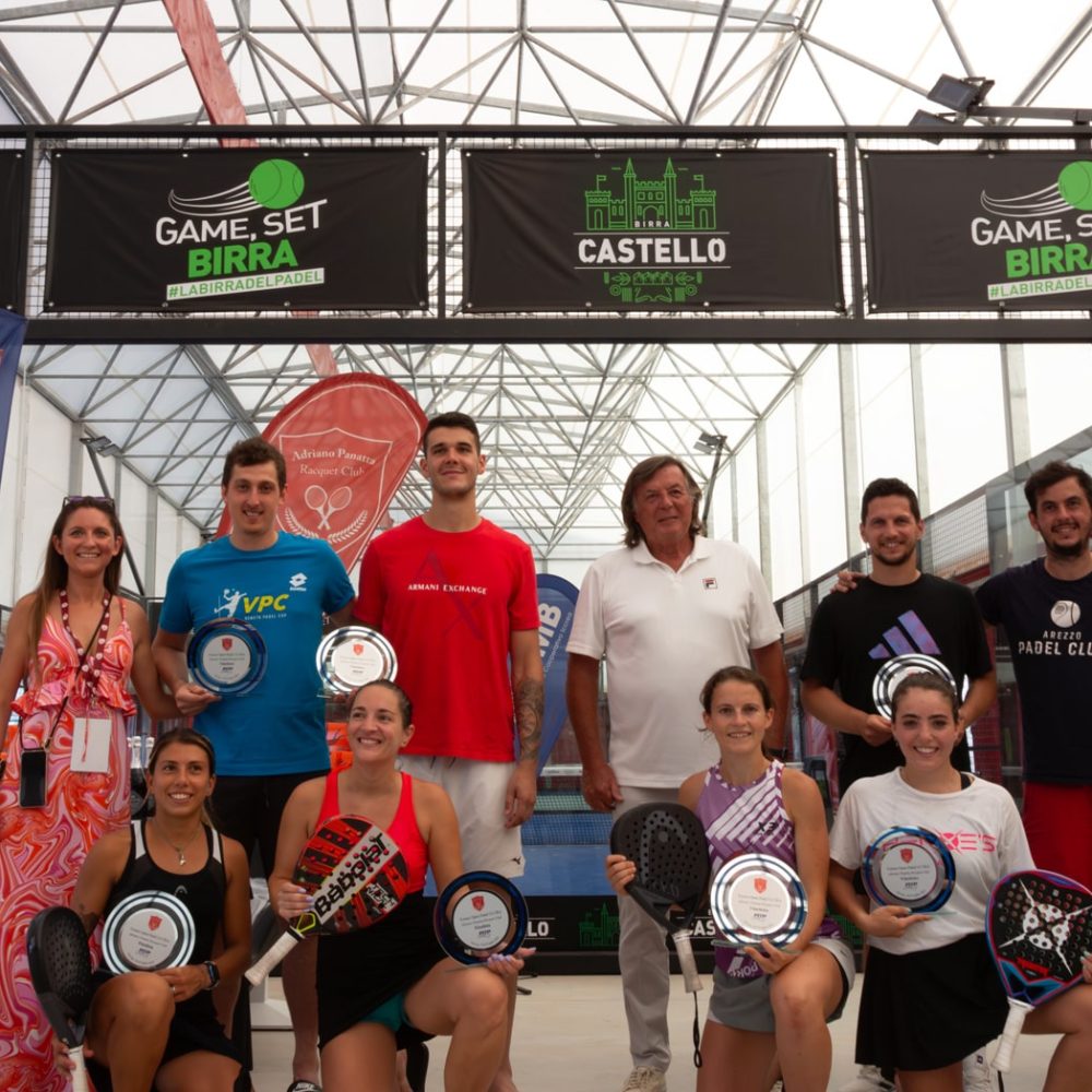 finale torneo padel treviso Panatta